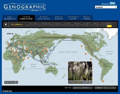 The Genographic Project “It’s been a problem with the databases used by all the major companies,” says Miguel Vilar, science manager for National Geographic's Genographic Project. “We know so much about Europe.